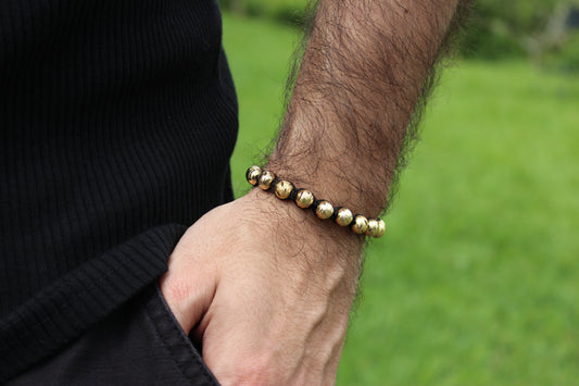 Pulsera Diamantada Entrelazada 12B (8mm)