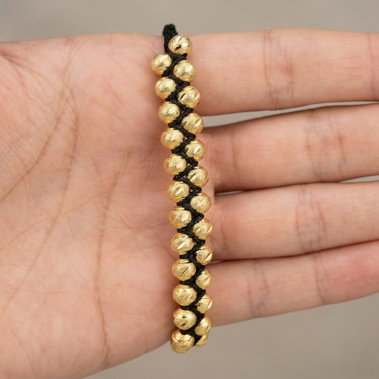 Pulsera Italiana Doble 24B (6mm)