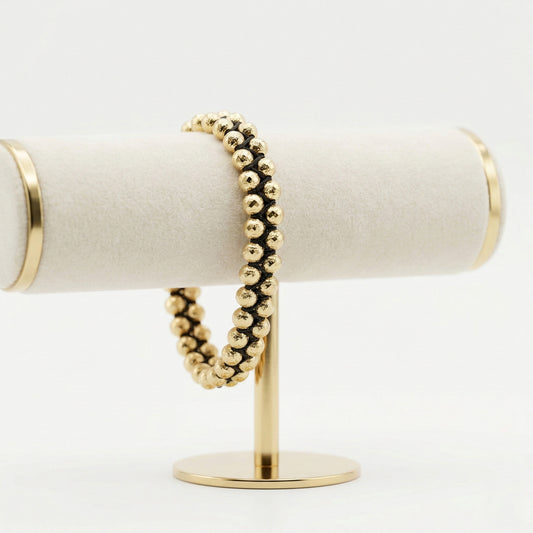 Pulsera Italiana Doble 24B (6mm)