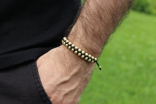 Pulsera Italiana Doble 24B (6mm)