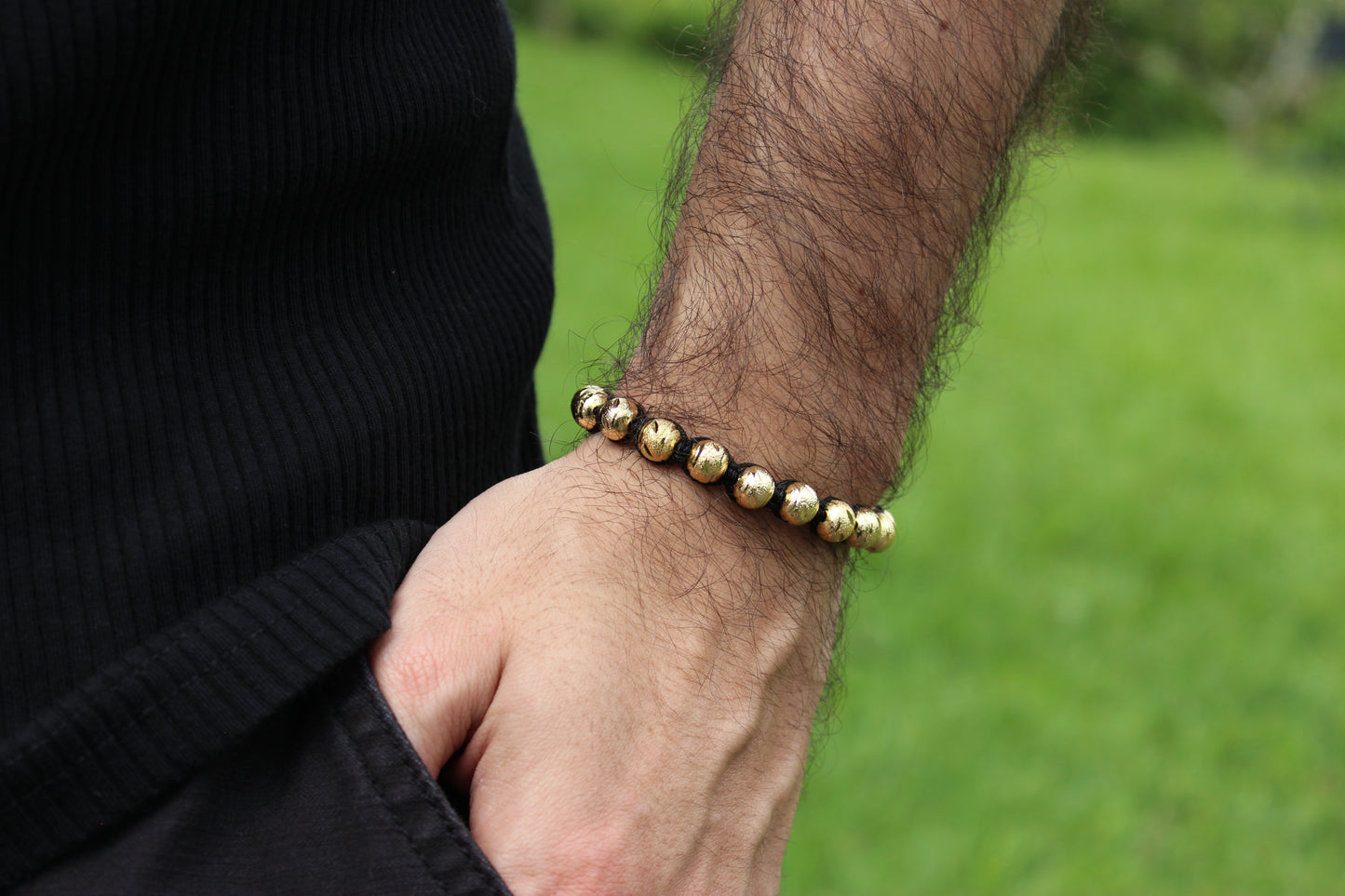 Pulsera Diamantada Entrelazada 12B (8mm)
